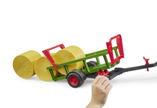 Rundballensammler mit 3 Rundballen